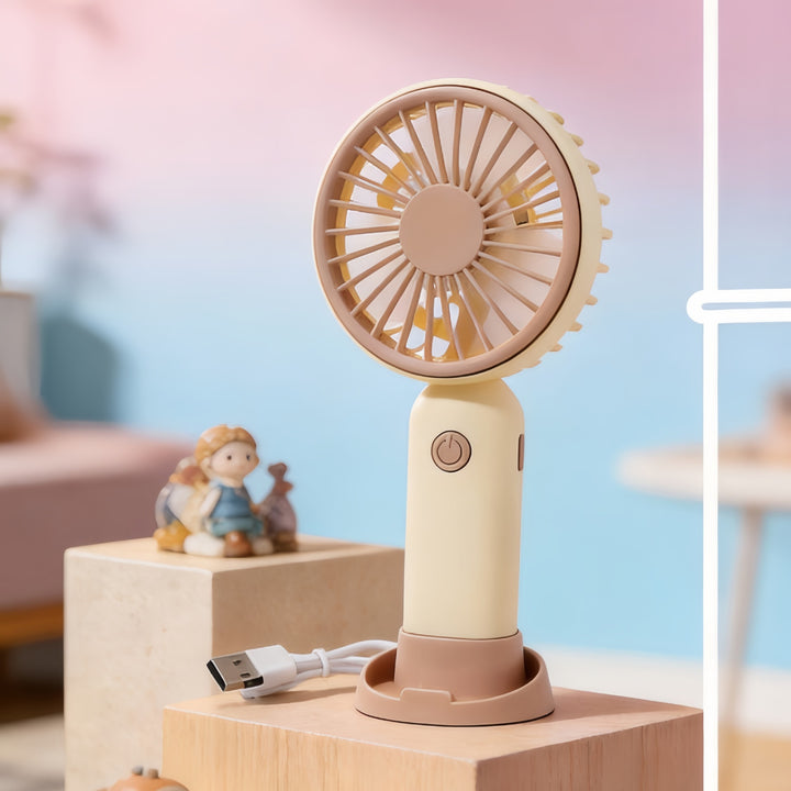 Ladies portable battery-operated hand fan Kalsten