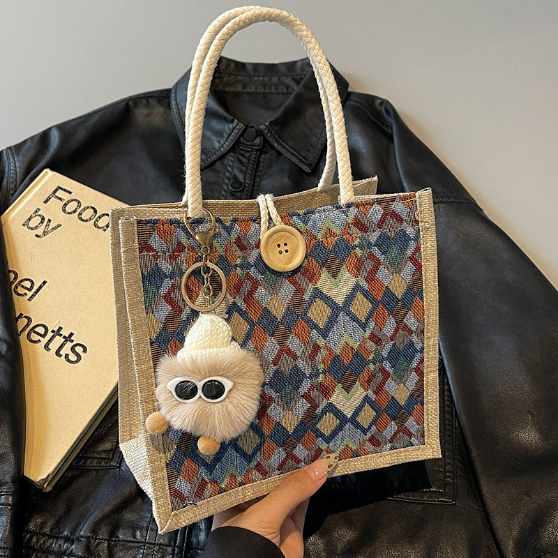Handcrafted Bohemian Tote Bag