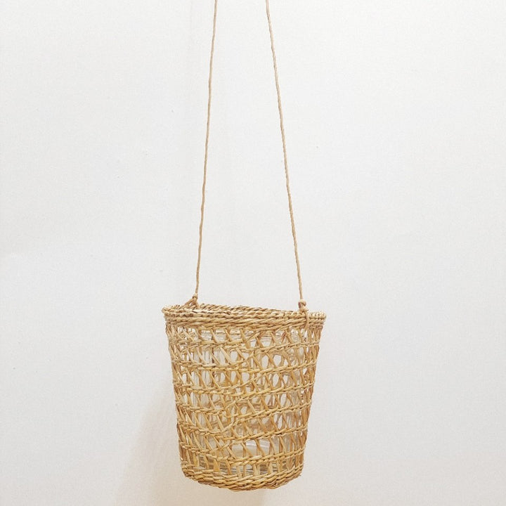 Decorative Woven Hanging Planter Kalsten