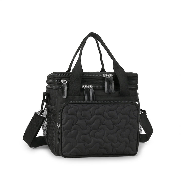 Cooler bag with insulated compartments and reinforced carrying system Kalsten