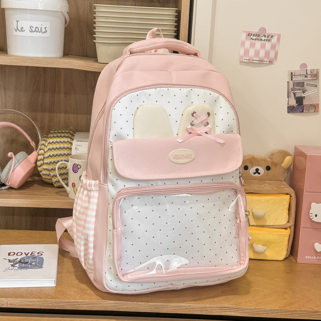 Cute Bunny-Ear Design Backpack Kalsten