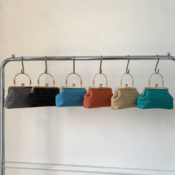 Vintage-Inspired Textured Crossbody Bag Kalsten