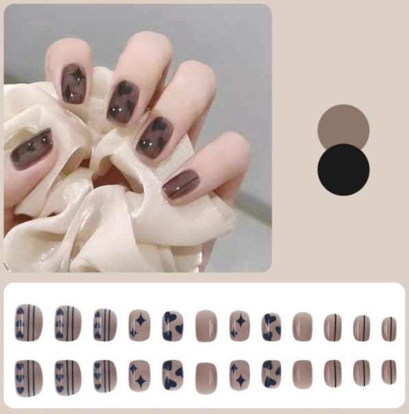 Artistic Press-On Nail Tips Set