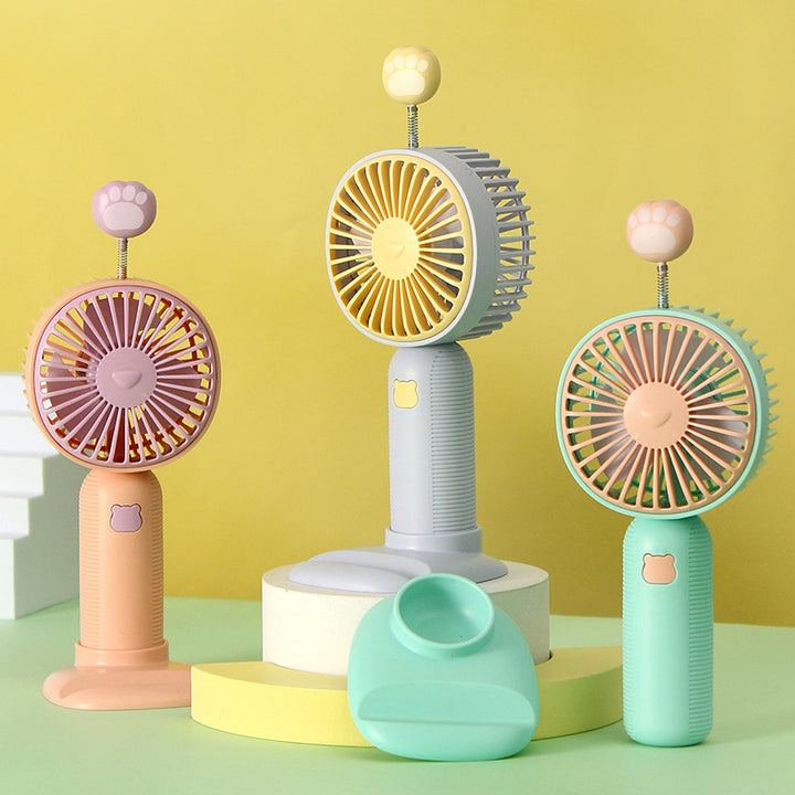 Ladies Portable Handheld Fan in Cute Animal Design Kalsten