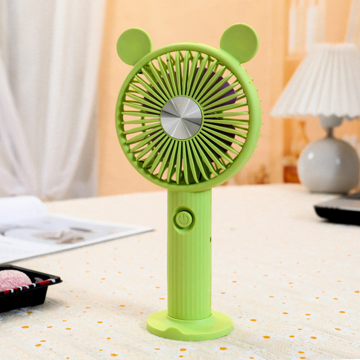 Women's Portable Hand Fan with Animal Ears Kalsten