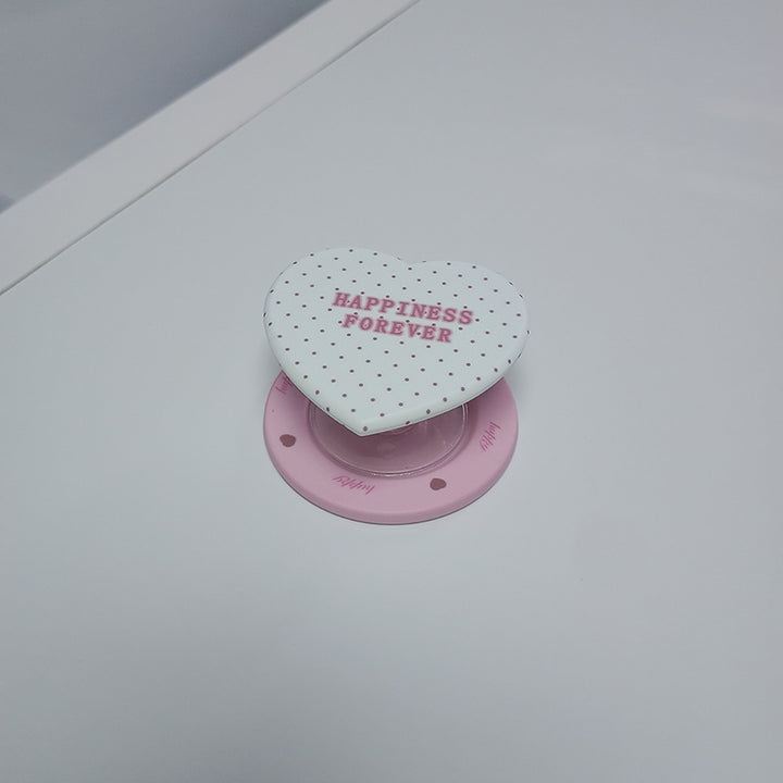 Heart-Shaped Character Phone Grip Kalsten