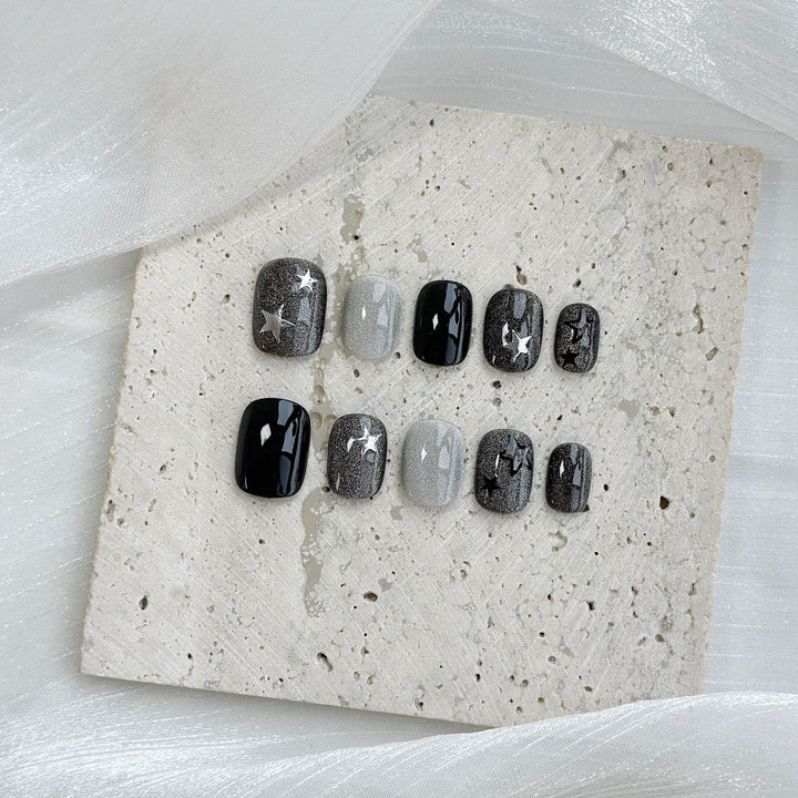 Butterfly-Embellished Press-On Nail Set
