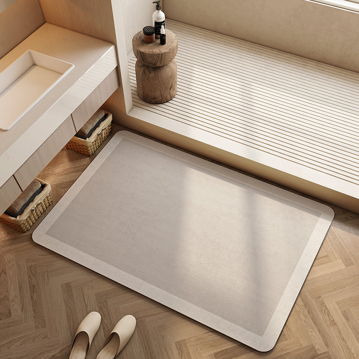 Geometric Patterned Bath Mat Kalsten