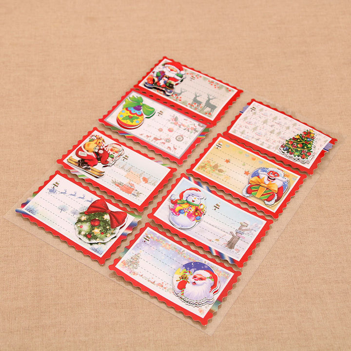 Holiday Greeting Card Stickers Kalsten