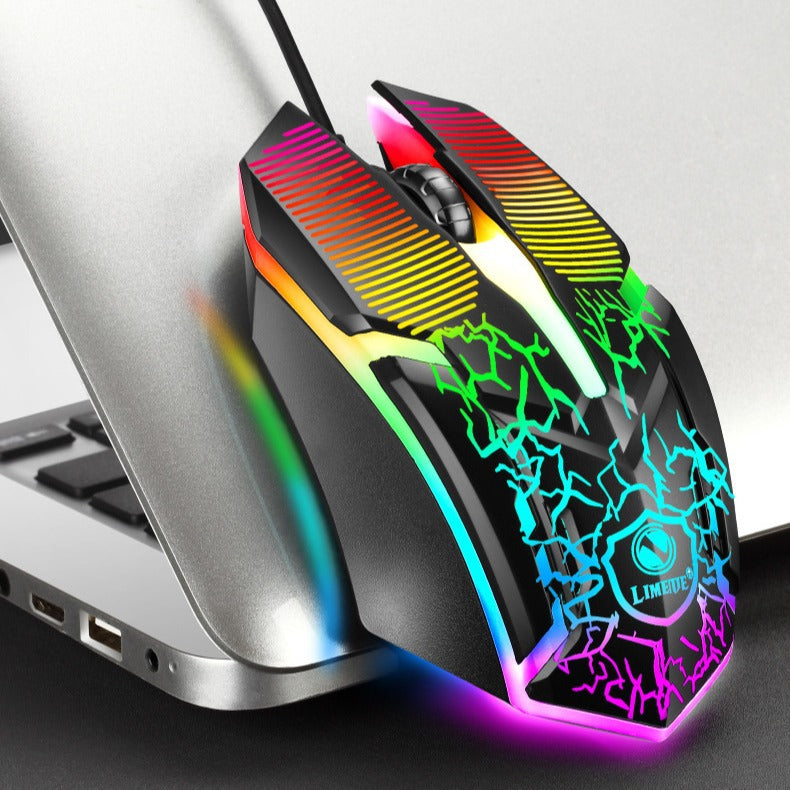 Mechanical Gaming Keyboard and High-Performance RGB Mouse Combo Kalsten