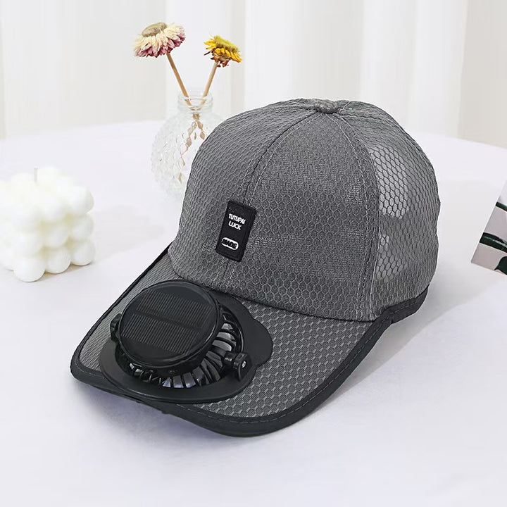 breathable mesh baseball cap with adjustable back strap and curved brim Kalsten