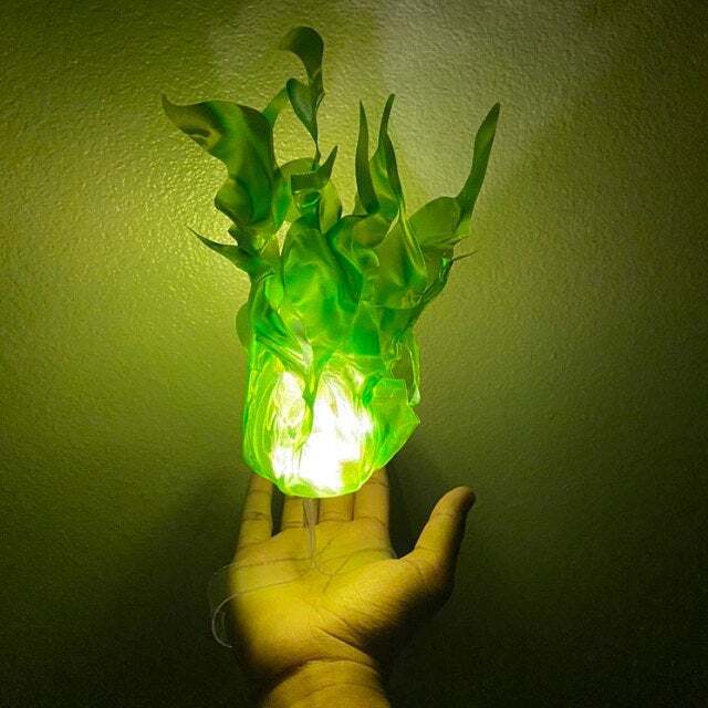Decorative LED Flame Sculpture