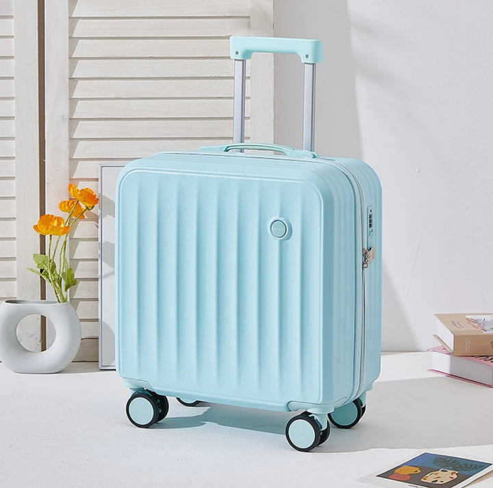 Women's Compact Multi-Compartment Rolling Luggage Kalsten