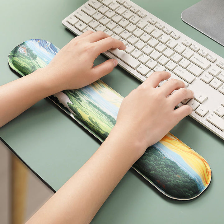 Artistic Landscape Design Mouse Pad