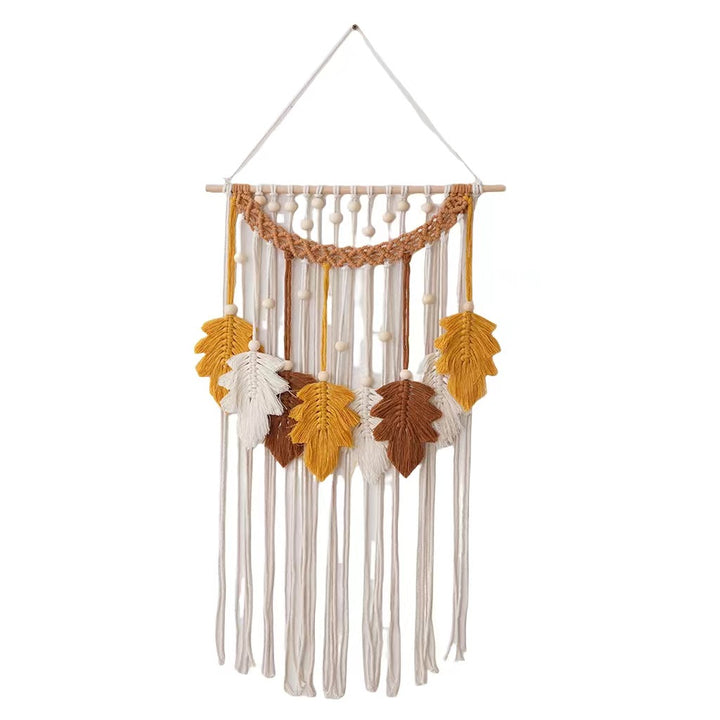 Bohemian Macramé Leaf Wall Hanging Kalsten