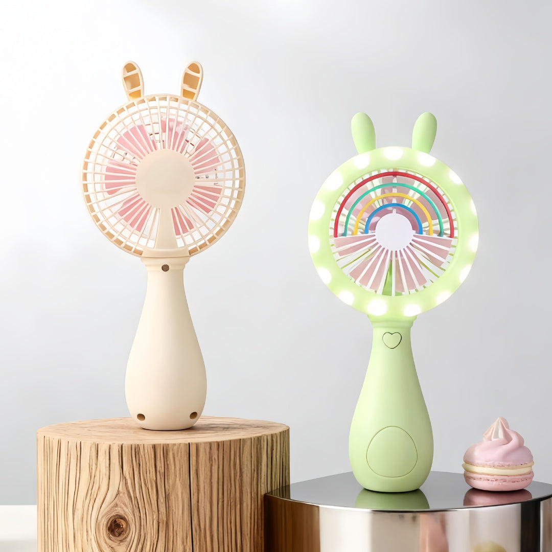 Ladies LED Hand Fan with Color Change Kalsten