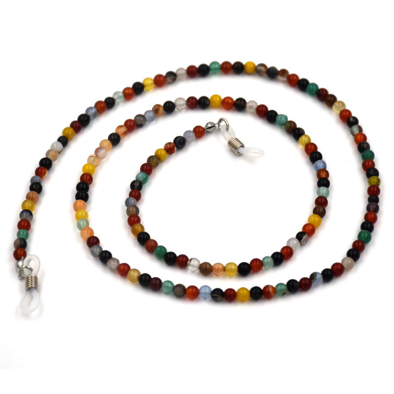 Gemstone Beaded Eyewear Retainer Chain Kalsten