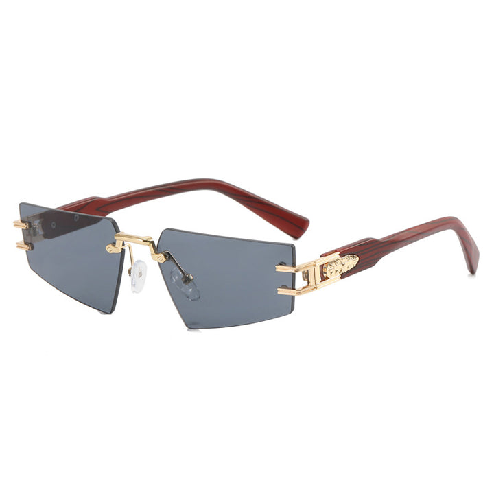 Women's fashionable sunglasses with elegant square frame construction and luxurious details Kalsten