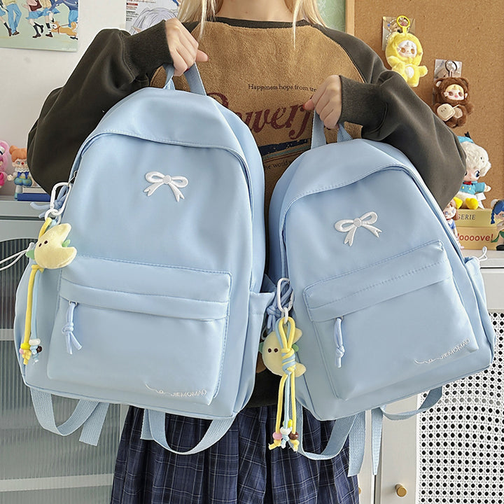 Chic Bow-Accent Backpack Kalsten