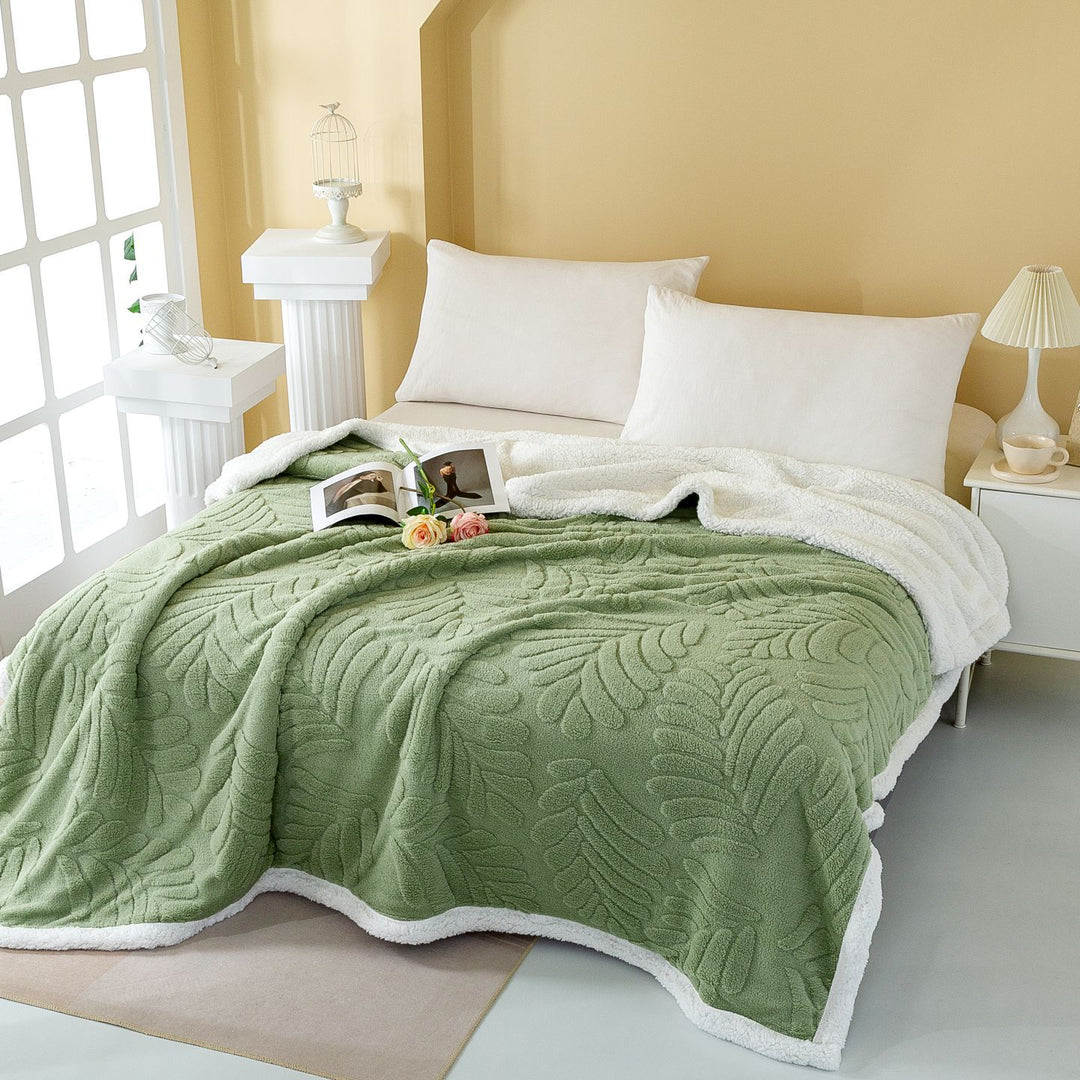 Cozy Fleece Throw Blanket Kalsten