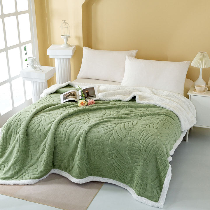 Cozy Fleece Throw Blanket Kalsten