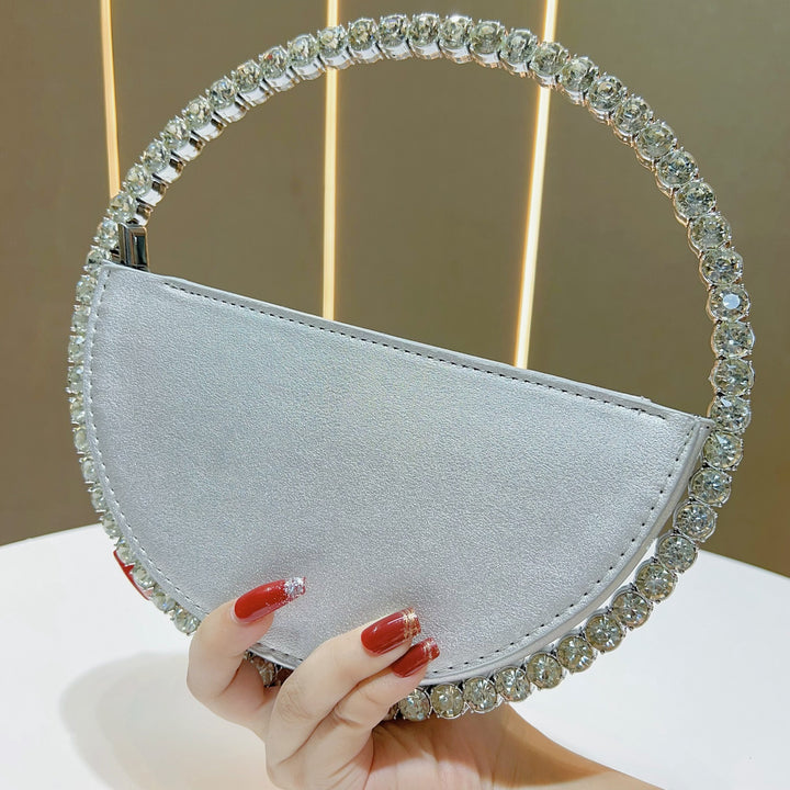 Crystal-Handled Evening Purse
