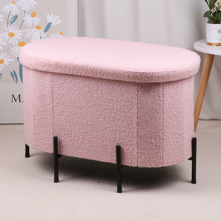 Plush Storage Ottoman Kalsten