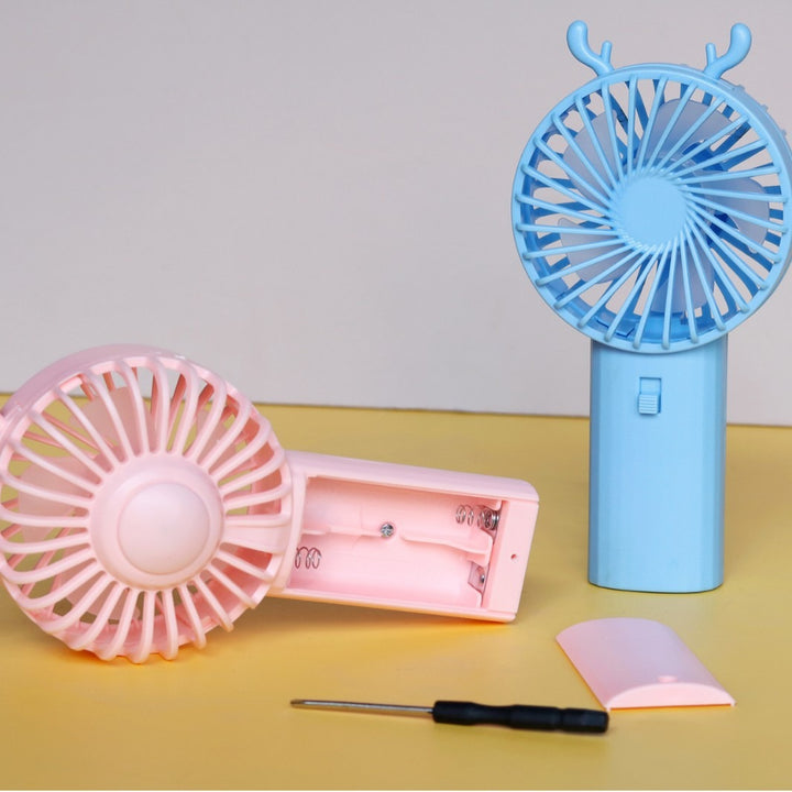 Unisex Portable Creative Animal Design Fan Kalsten