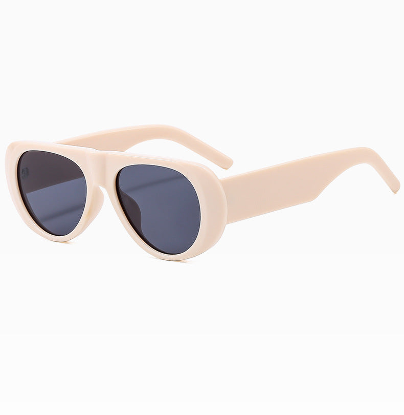 Contemporary Oversized Shield Sunglasses Kalsten