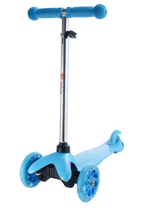 Smooth-Riding Lean-to-Steer Kickboard Scooter Kalsten