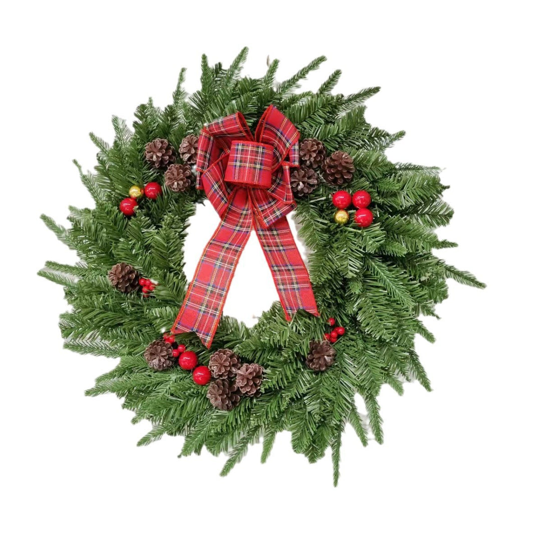 Festive Holiday Wreath