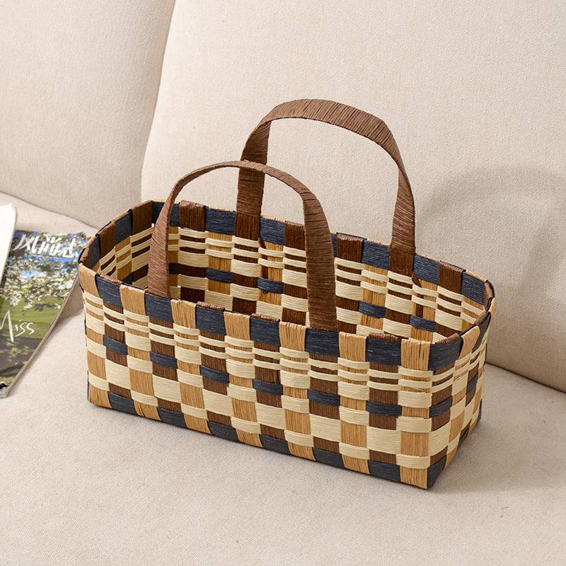 Handwoven shopping basket Kalsten