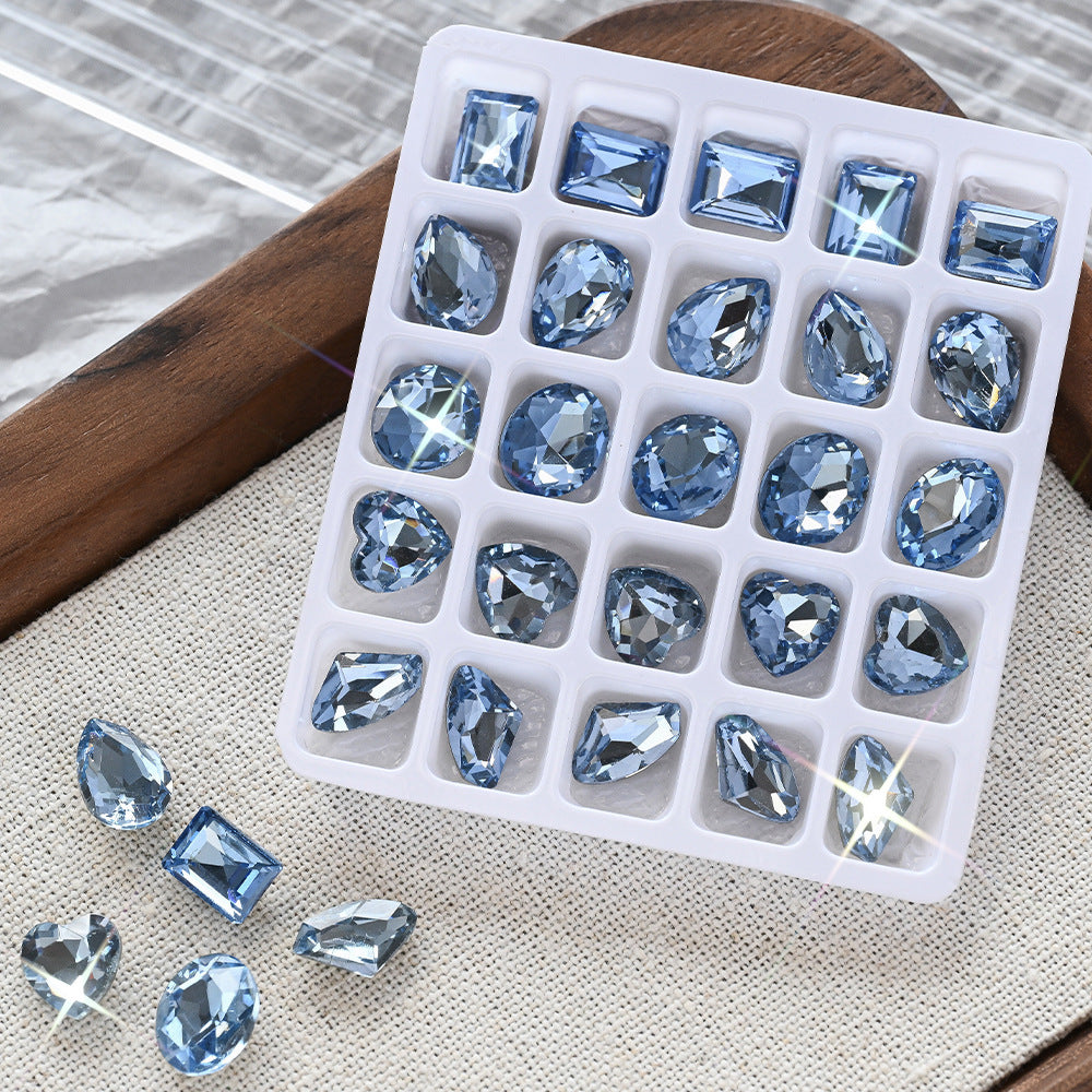 Decorative Resin Nail Art Gem Set