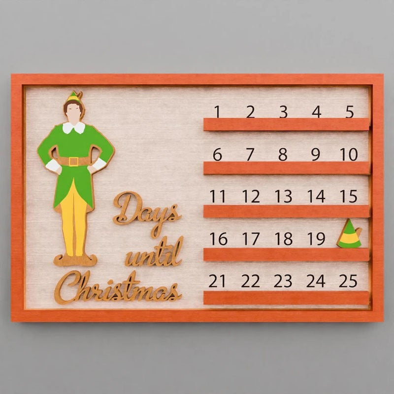 Advent Countdown Wall Decor
