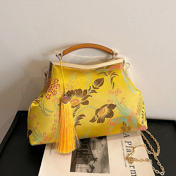 Elegant Floral Handbag