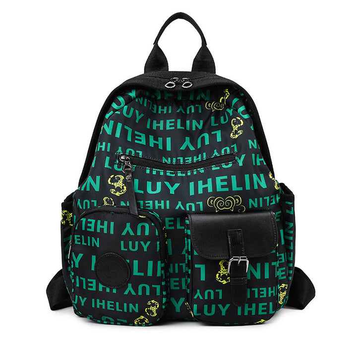 Floral Patterned Backpack Kalsten