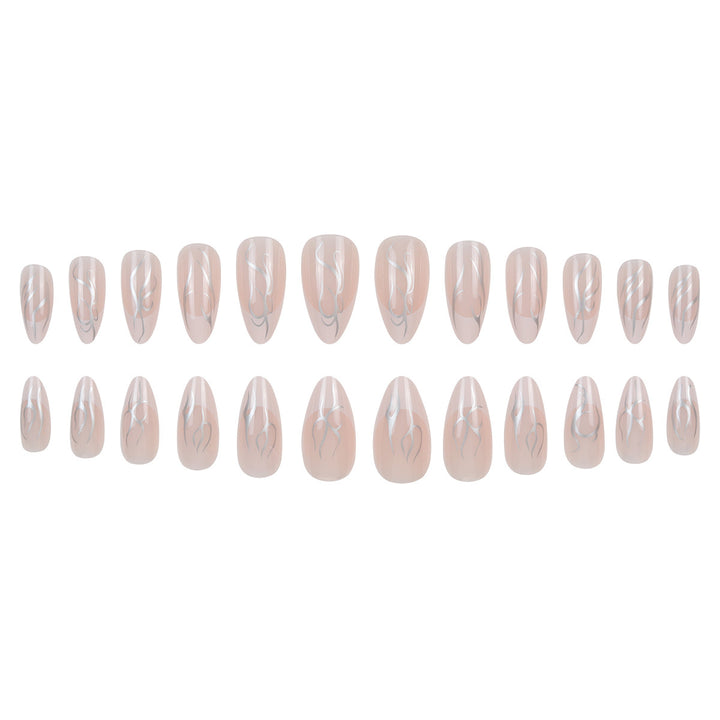 Chic Long Pointed Press-On Nails Kalsten