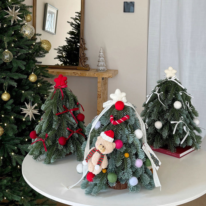Mini Christmas Tree Centerpiece