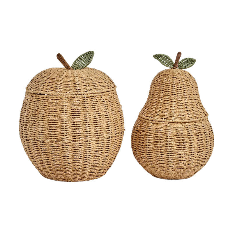 Playful storage basket in wave design Kalsten