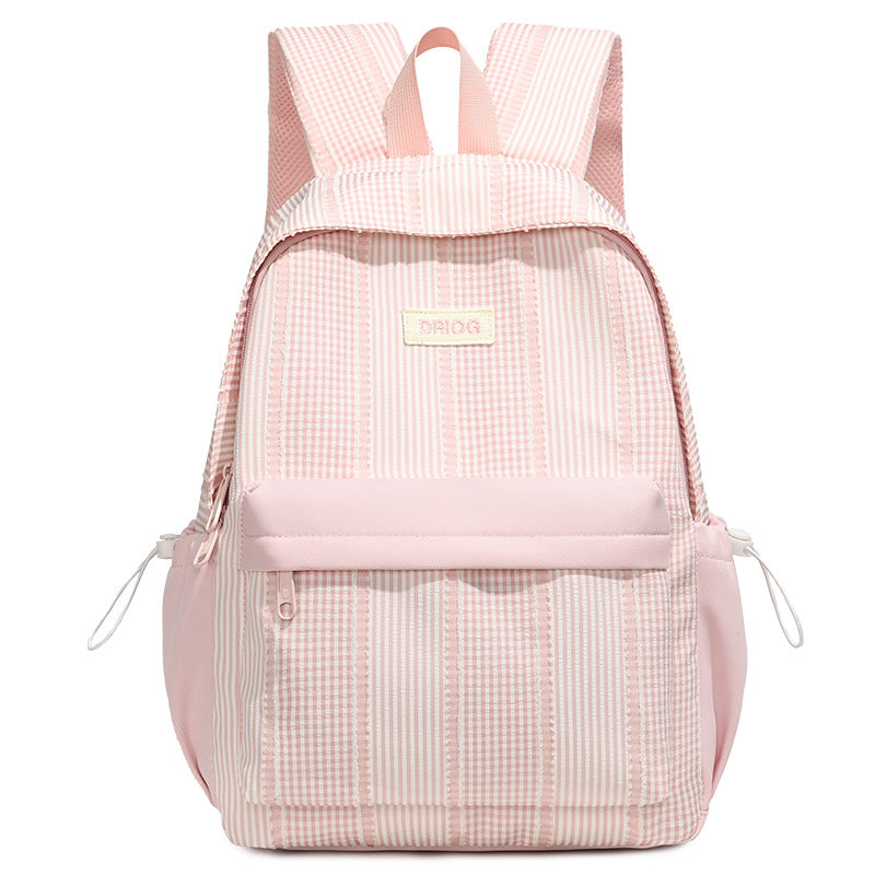 Playful Striped Backpack Kalsten
