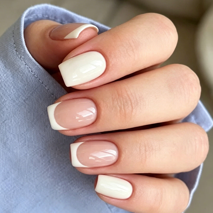 Chic French Tip Nail Enhancements Kalsten