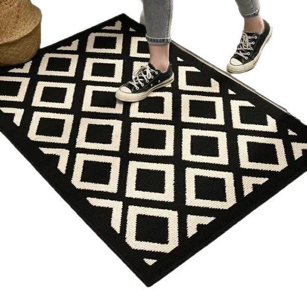 Geometric Pattern Area Rug Kalsten