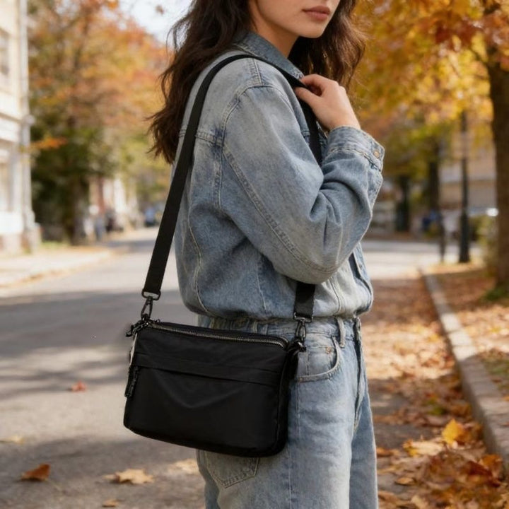 Practical Shoulder Bag With Water-Repellent Material Kalsten