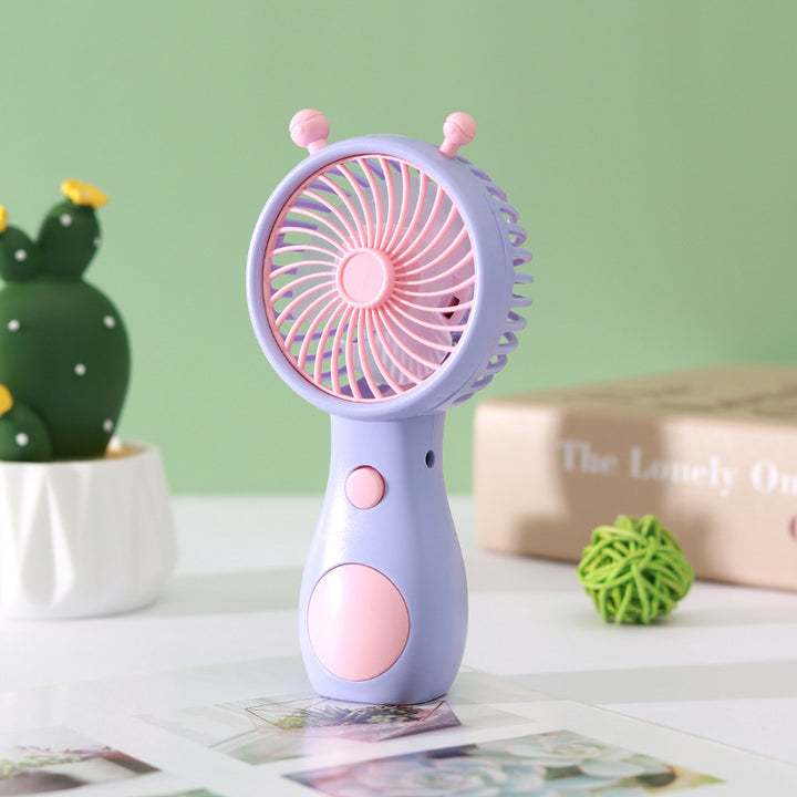 Unisex nan compact rechargeable quiet handheld fan with adjustable tilt Kalsten