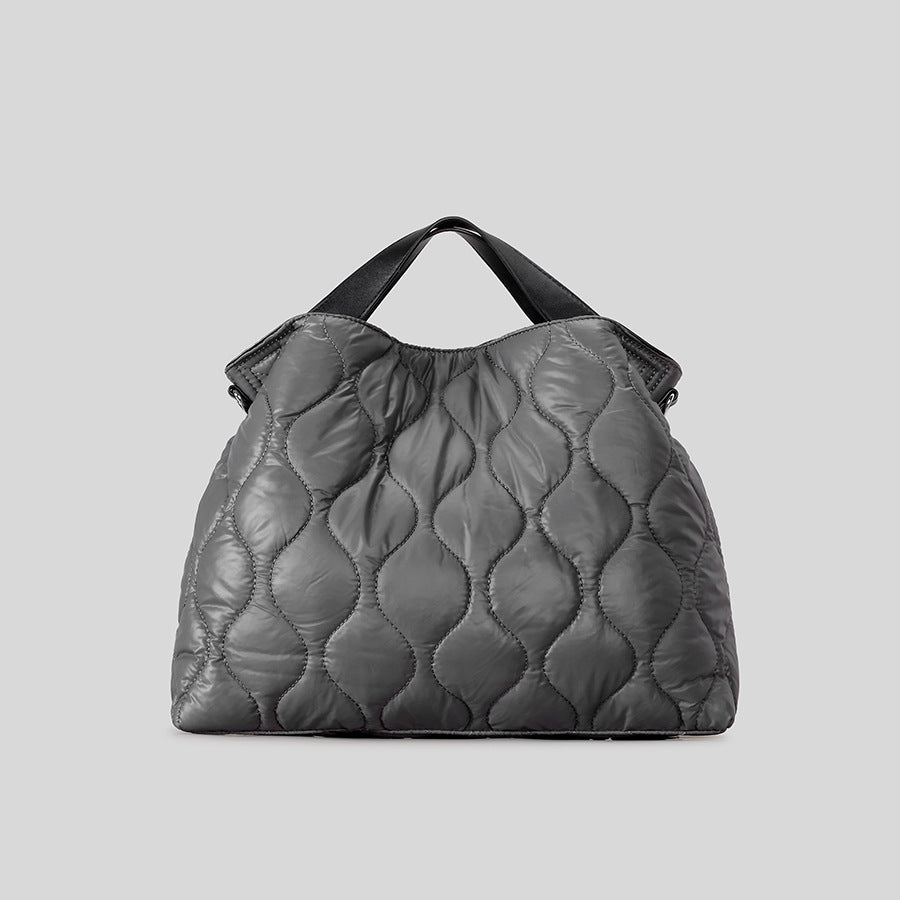 Puffed Quilted Tote