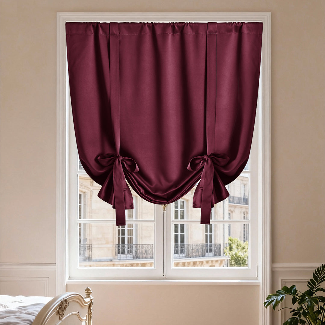 Elegant Satin Drapery