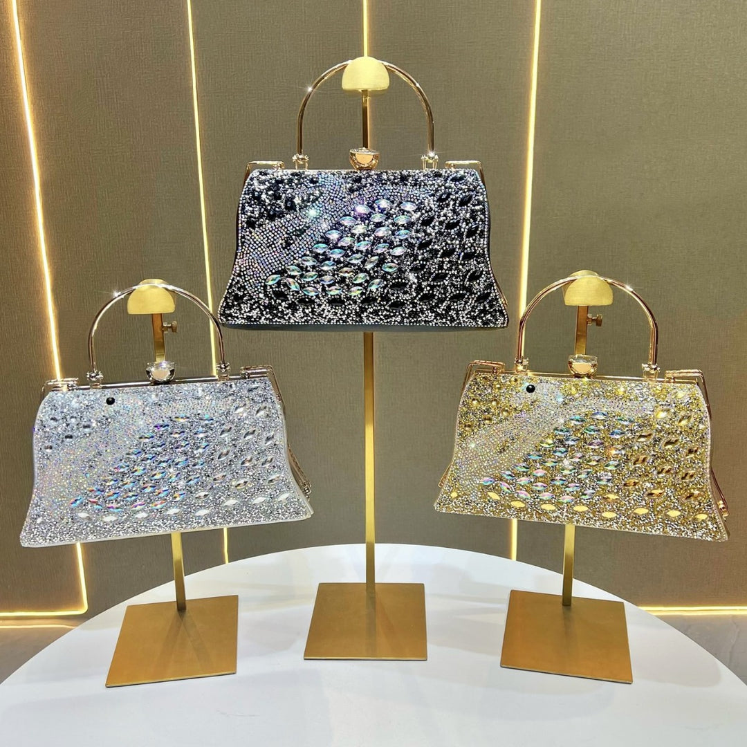 Luxurious Rhinestone Evening Handbag