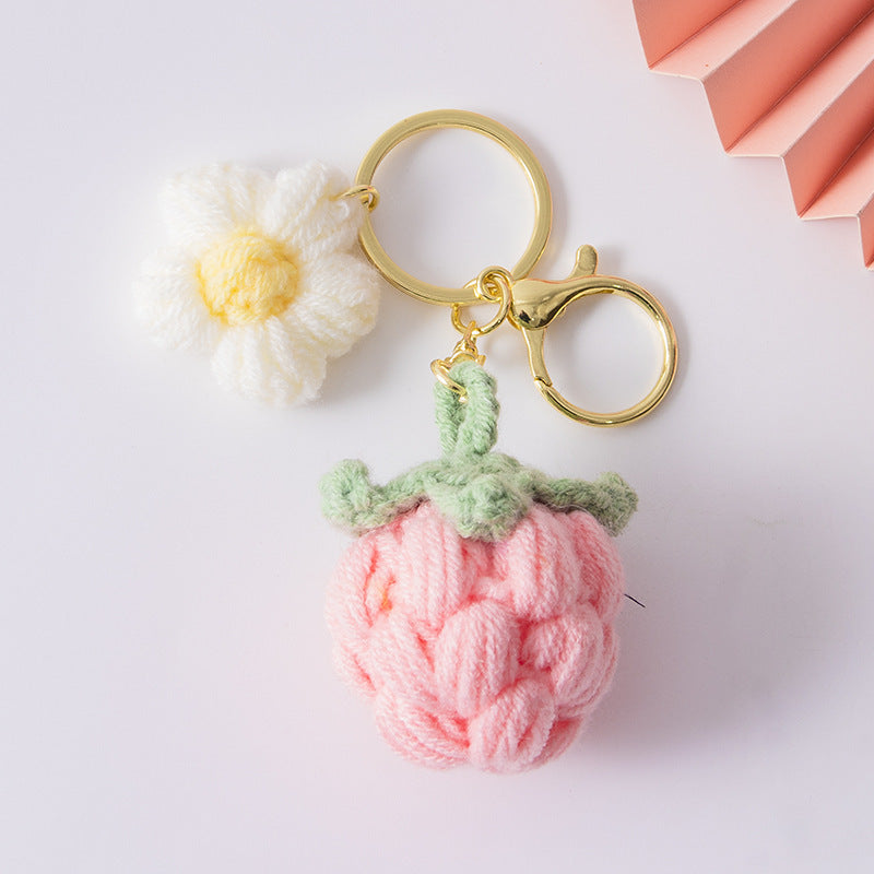 Cute Handcrafted Fruit Keychain Set Kalsten