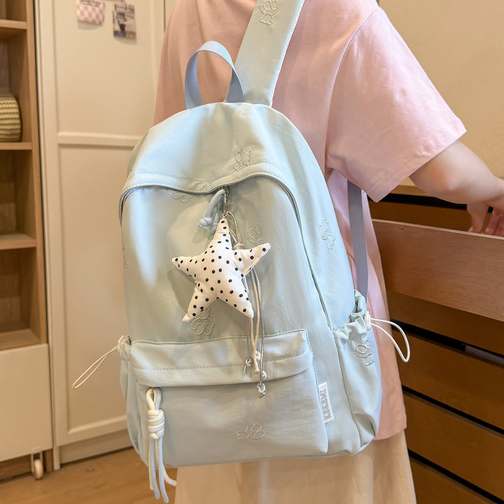 Decorative Embroidered Backpack Kalsten