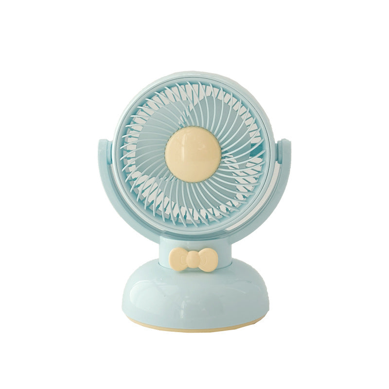 Unisex Portable Table Fan with Playful Design and Adjustable Tilt Kalsten